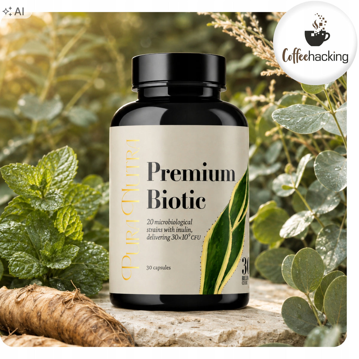Pura Nutra Premium Biotic 30 Kapsułek