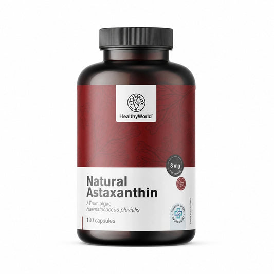 Healthy World Naturalna astaksantyna 180 kapsułek
