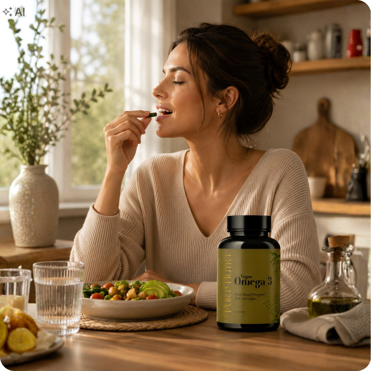 Pura Nutra Vgean Omega 3 30 kapsułek