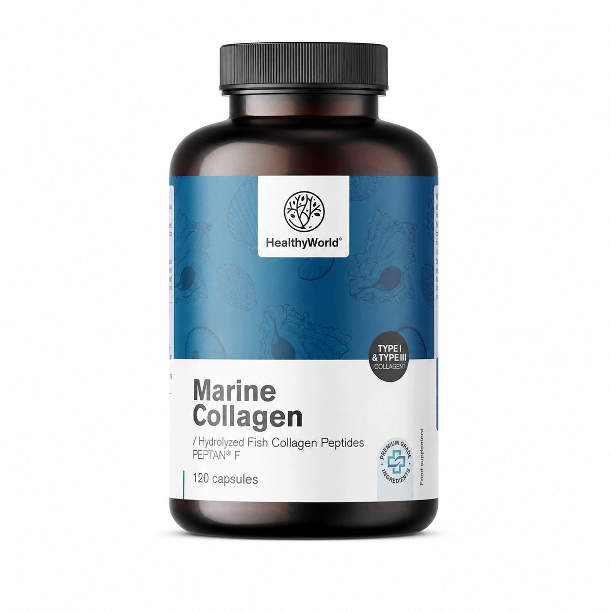 Healthy World Kolagen Morski 120 kapsułek