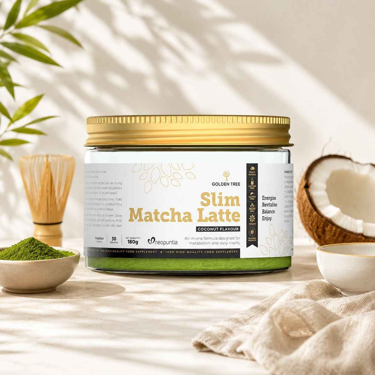 Golden Tree Slim Matcha Latte 180 g