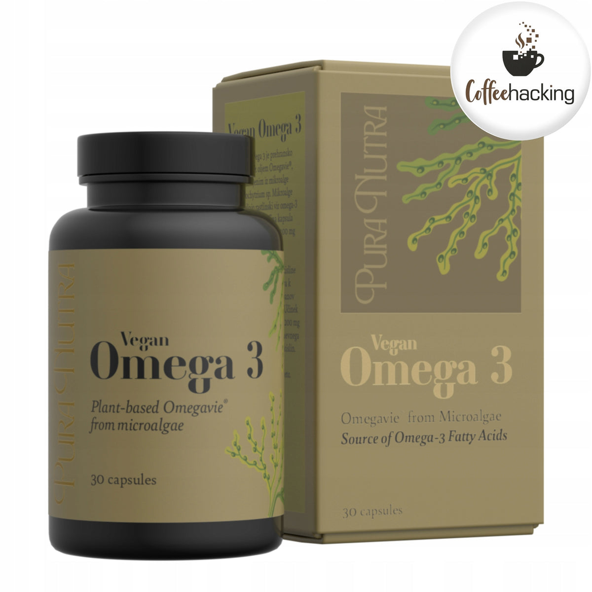 Pura Nutra Vgean Omega 3 30 kapsułek