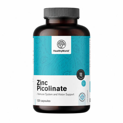 Healthy World Pikolinian cynku 120 kapsułek
