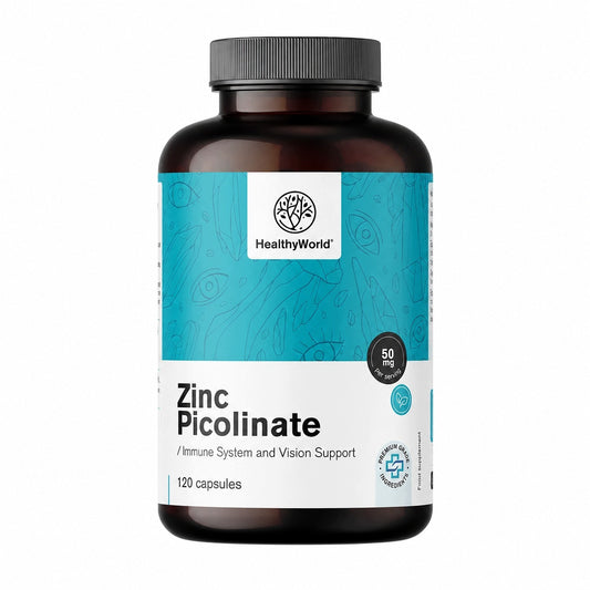 Healthy World Pikolinian cynku 120 kapsułek