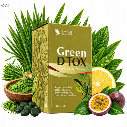 Carnium Botanicals  Green D-Tox, 30 saszetek