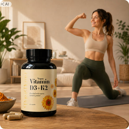 Pura Nutra Vegan Witamin D3+K2 30 kapsułek