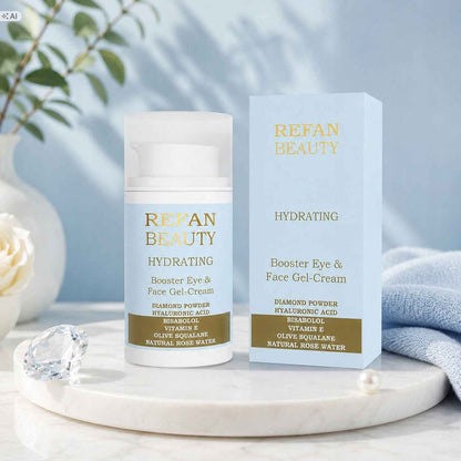 REFAN Booster Krem Żel pod Oczy i do Twarzy HYDRATING 50 ml
