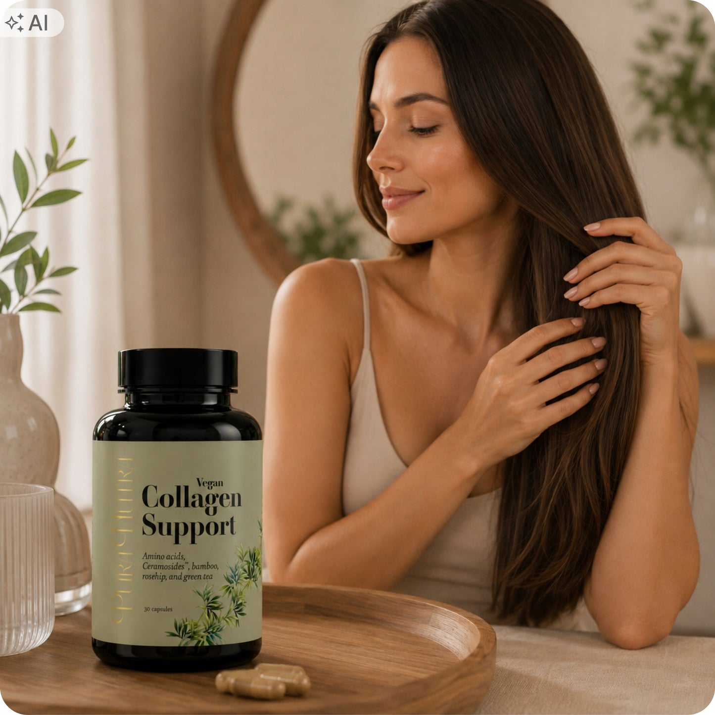 Pura Nutra Vegan Collagen Support 30 kapsułek