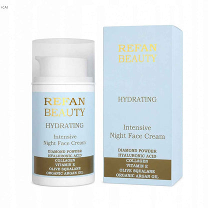 REFAN Krem do Twarzy na Noc HYDRATING 50 ml