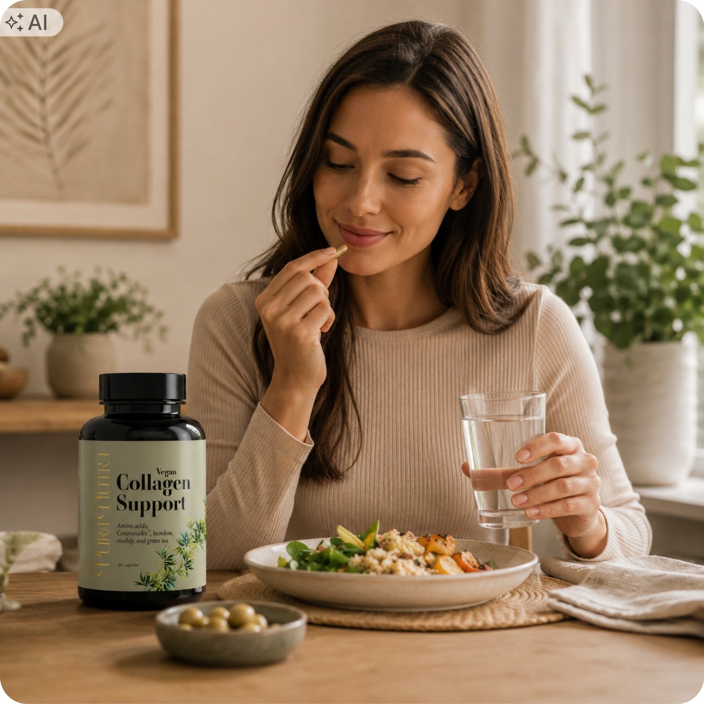 Pura Nutra Vegan Collagen Support 30 kapsułek