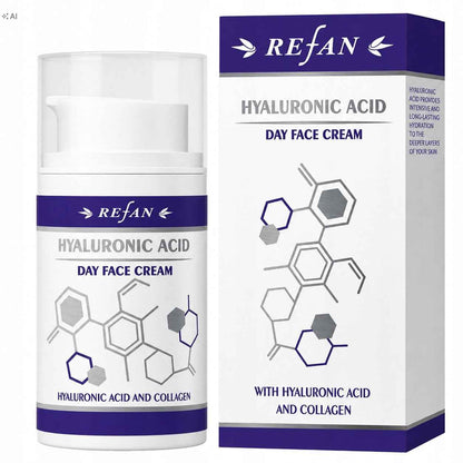 REFAN Krem do Twarzy na Dzień HYALURONIC ACID 50 ml