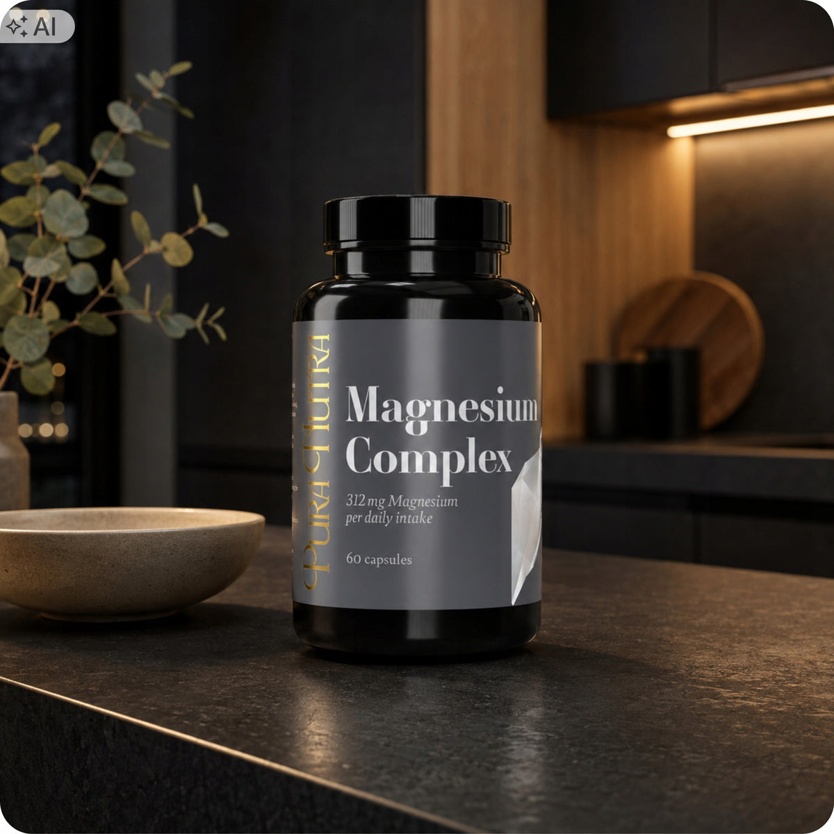 Pura Nutra Magnesium Complex 60 Kapsułek
