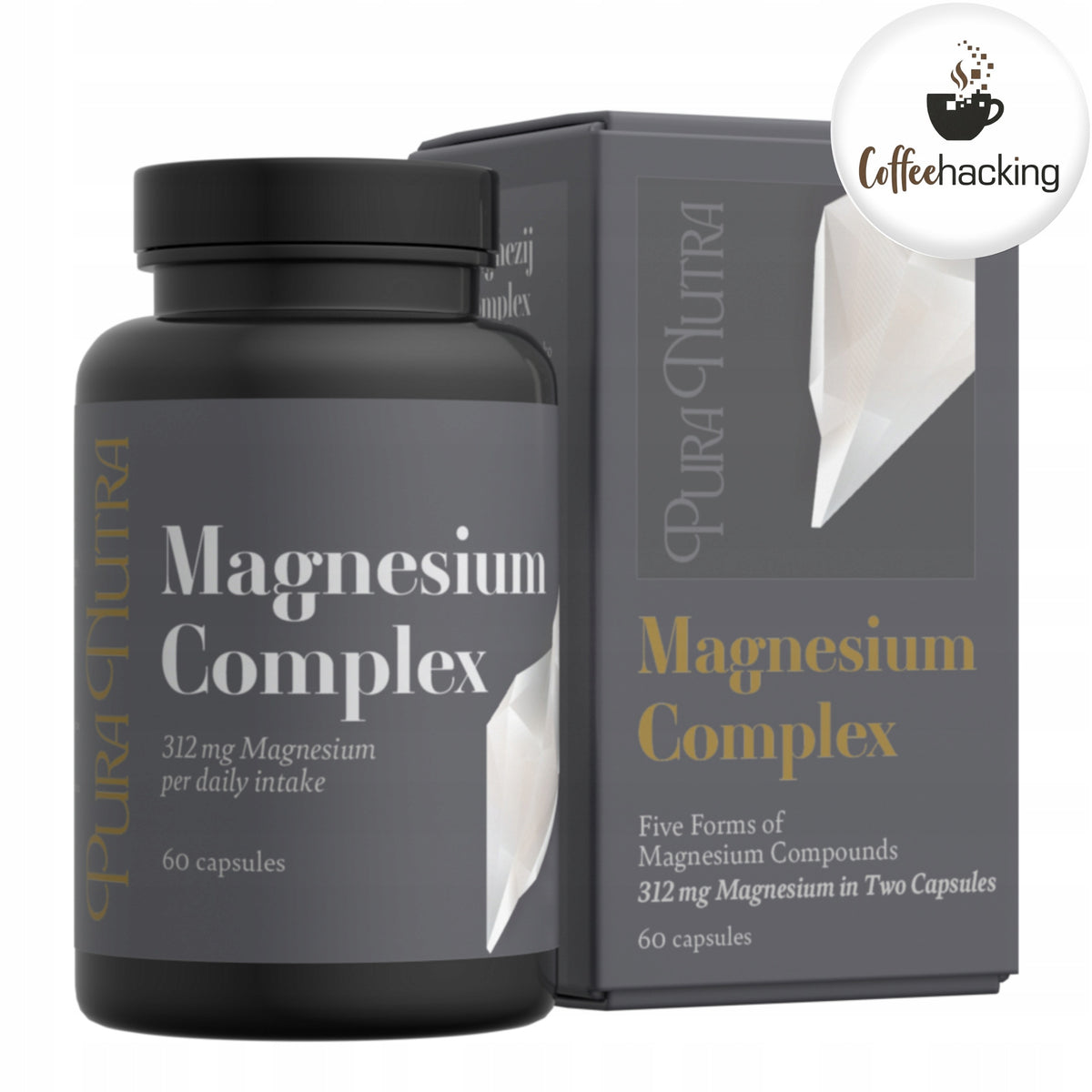 Pura Nutra Magnesium Complex 60 Kapsułek