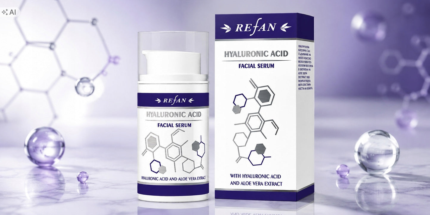 REFAN Serum do Twarzy HYALURONIC ACID 50 ml