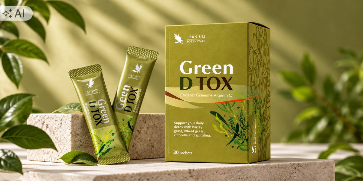 Carnium Botanicals  Green D-Tox, 30 saszetek