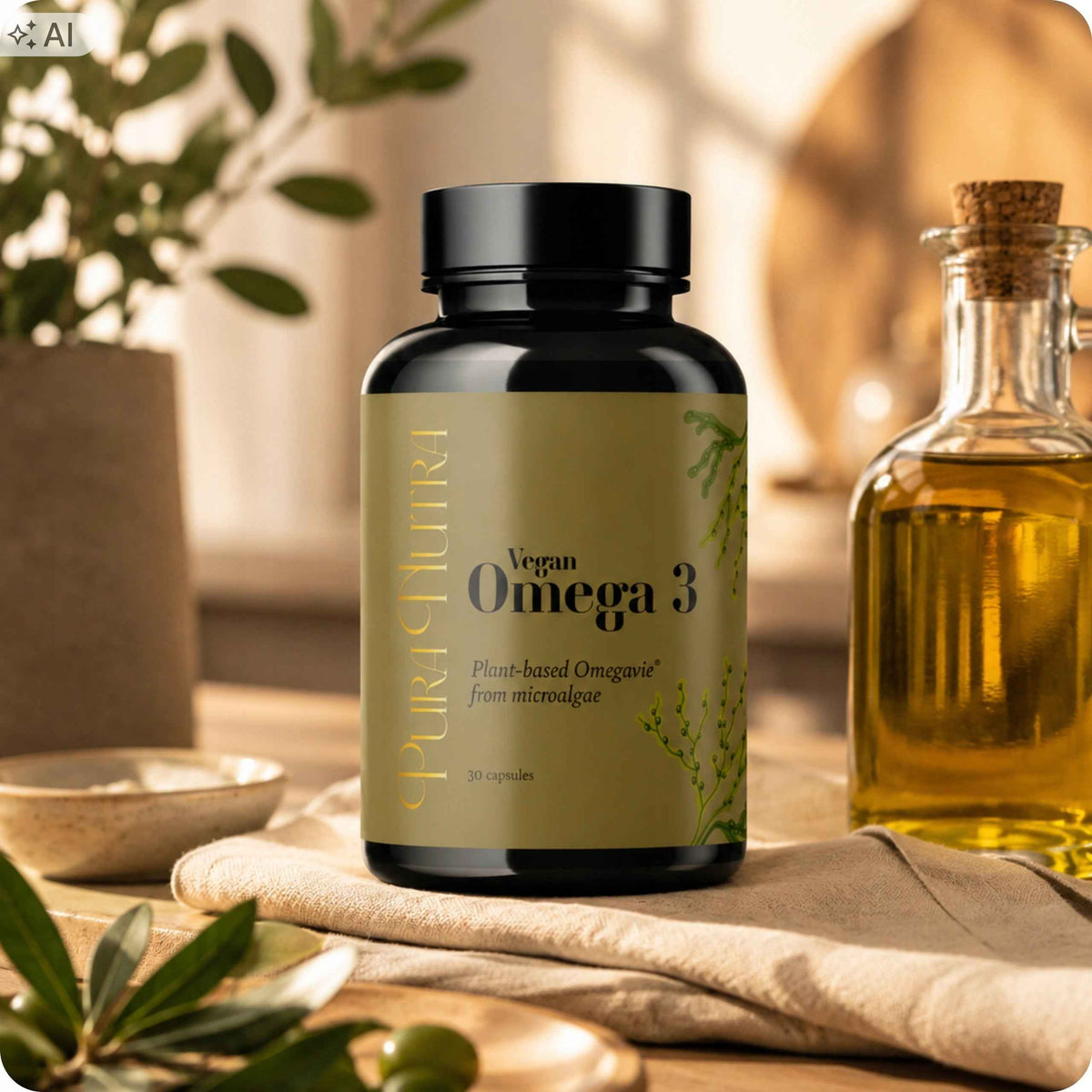 Pura Nutra Vgean Omega 3 30 kapsułek