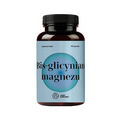 Jemy Zdrowo Bisglcynian Magnezu 90 kapsułek