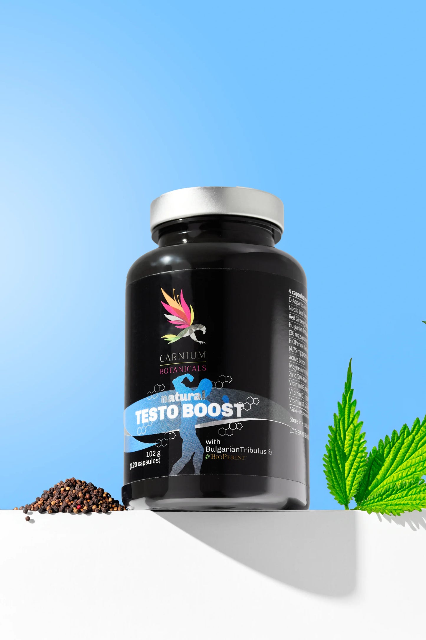 Carnium Botanicals TESTO BOOST 120 kapsułek