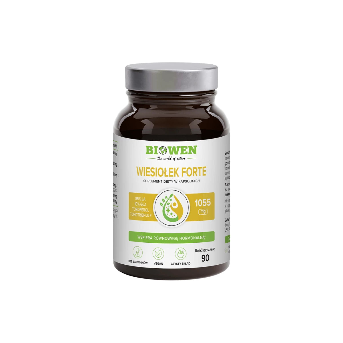 Olej z nasion wiesiołka 90 kapsułek – MOCNY GLA + Witamina E